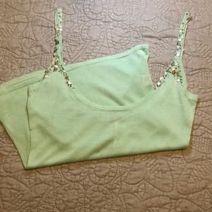 Free People Low Back Sweater Tank sz M